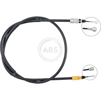 Lanko parkovací brzdy Tažné lanko, parkovací brzda A.B.S. K14045