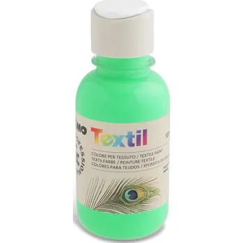 Výtvarná barva Barvy na Textil 125 ml - Fluo Zelená