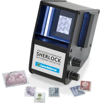 Obal pro sběratelský předmět Detektor vodoznaků známek SHERLOCK Leuchtturm