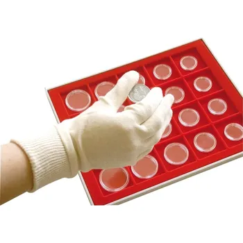 Obal pro sběratelský předmět Lindner bavlněné rukavice