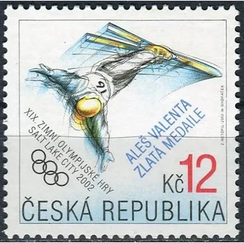 Poštovní známka Česká pošta (2002) č. 318 ** - Česká republika - XIX. ZOH v Salt Lake City - Valenta
