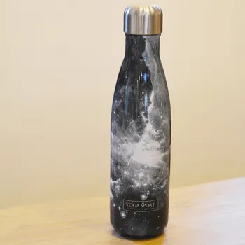 Termoska Termoska Yoga Sport - černá galaxy