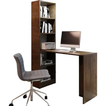 Dětský stůl KIER Psací stolek HAPPY B-1 s LED osvětlením | jasan