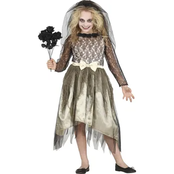Karnevalový kostým Guirca Dívčí kostým - Duch nevěsty Velikost - děti: XL: 143-151 cm
