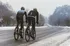 Cyklistická bunda Force F Frost černá/šedá
