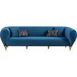 Hanah Home Třímístná pohovka MEBLON modrá 867UNQ1552