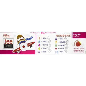 zubní pasta Dětská zubní pasta Čisla 50ml Jee cosmetics