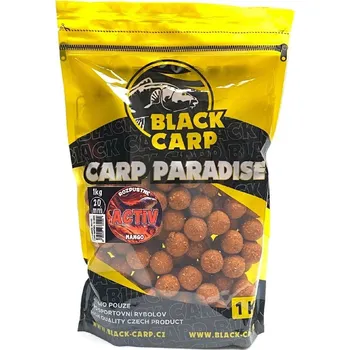 Nástraha Boilies Black Carp Activ Mango 20mm 5kg