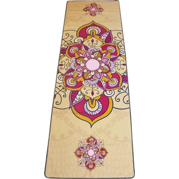 podložka na cvičení Ručník na Jógu Yoga Sport zlatá mandala