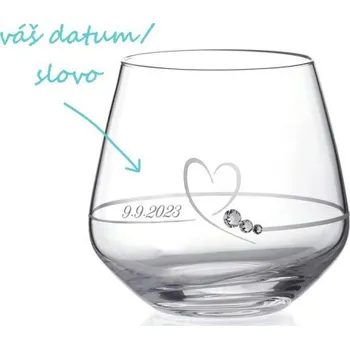 Svícen Svatební svícínek Diamante Romance