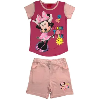 Podmix Letní plážový set Minnie Mouse - světle růžový Velikost - děti: 116
