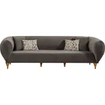 Hanah Home Třímístná pohovka MEBLON antracit 867UNQ1549