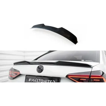 Auto-moto Prodloužení spoileru 3D Volkswagen Passat GT B7 černý lesklý plast