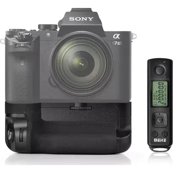 Bateriový grip pro fotoaparát Bateriový grip MEIKE pro Sony A7 II / A7r II MARK II VGC2EM se spouští (Battery grip VGC2EM s radiovou spouští)