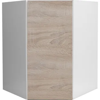 Komoda Skříňka horní GR, bílá/dub sonoma, LINE