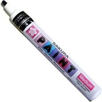 sakura xpmk49 popisovač olej/xylen Paint - černý