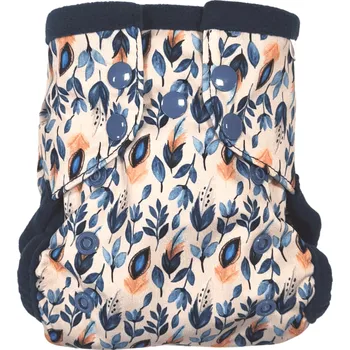 Plenkové kalhoty Breberky Kapsová plenka (S) - Nebeská peříčka PAT