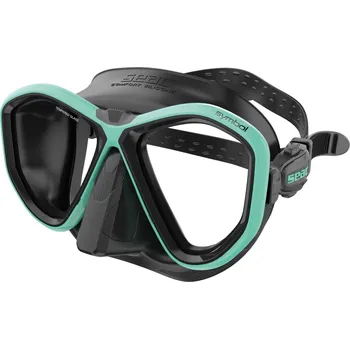 Potápěčské vybavení Seac sub Maska SeacSub Symbol černý silikon Barva: Zelená