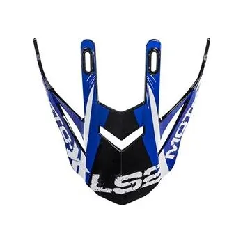Helma na motorku LS2 Helmets LS2 MX437 PEAK GATOR BLUE