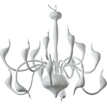 AZzardo SNAKE závěsné svítidlo 15x G4 20W bez zdroje 85cm IP20, bílé