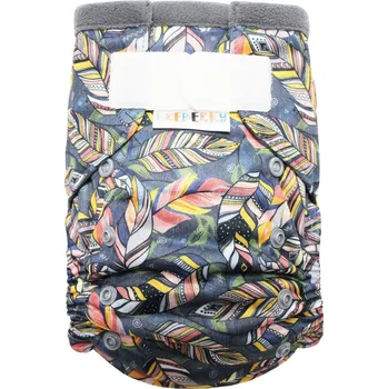 Plenkové kalhoty Breberky Kapsová plenka (M), bez křidélek - Indiánská pírka SZ