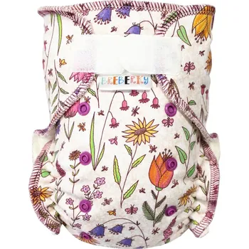 Plenkové kalhoty Breberky BIO Kalhotková plenka s GOTS (M) - Barevná zahrada SZ