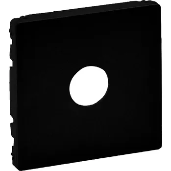 Elektrická zásuvka LEG 756762 VALL KRYTKA TV ČERNÁ