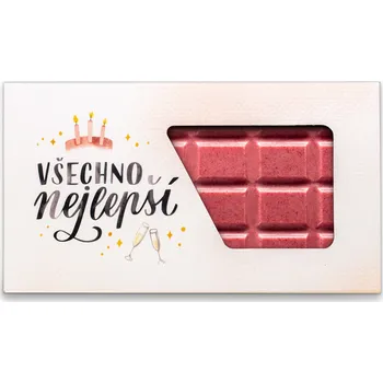 Čokoláda Choklid Všechno nejlepší | Malina 100%