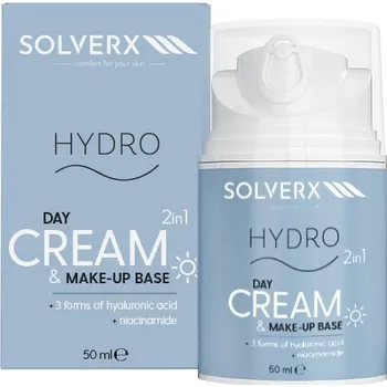 Pleťový krém Solverx Hydro denní krém na obličej, 50 ml