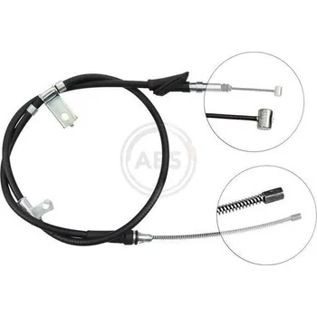 Lanko parkovací brzdy Tažné lanko, parkovací brzda A.B.S. K17128