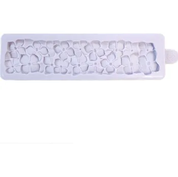 Forma na pečení Cakesupplies Silikonová forma Hortenzie okraj - Hydrangea Border
