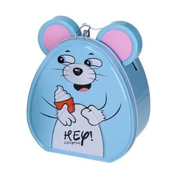 Pokladnička wiky Pokladnička MYŠ modrá