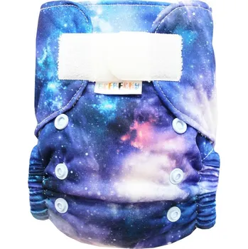 Plenkové kalhoty Breberky BIO Bambusová kapsová plenka (S) - Galaxie SZ