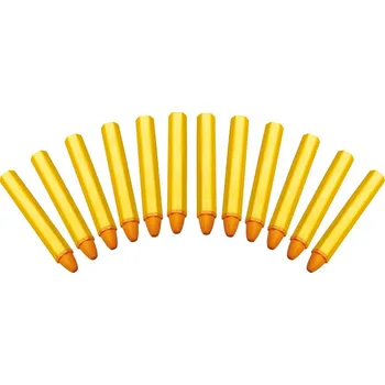 Vosková křída na pneumatiky a kov, žlutá, balení 12 ks - BGS 8823