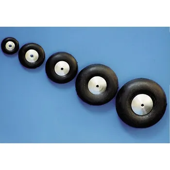 RC vybavení Ostruh. kolo gum. 19 mm s dural. diskem 1 ks