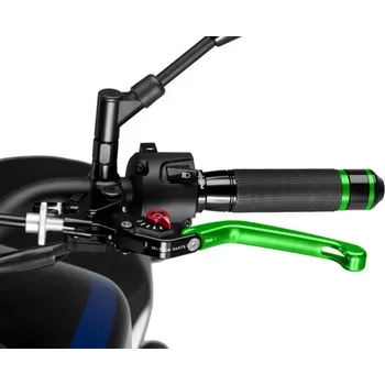 Auto-moto Páčka spojky bez adaptéru PUIG 3.0 210VR skládací zelená/červená