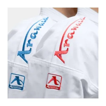 Bojový sport SET BLUE + RED ARAWAZA BLACK DIAMOND KATA KIMONO Velikost: 160