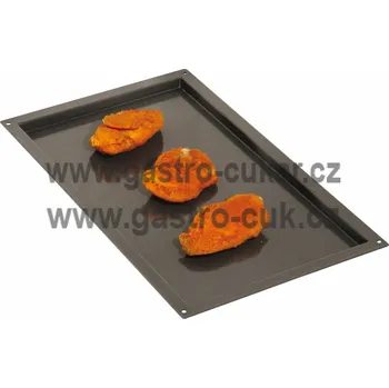 Plech na pečení RATIONAL Plech (600x400, h=40 mm) smalt granit.