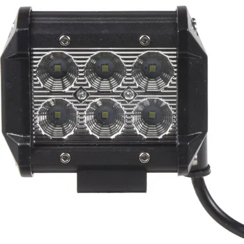 Pracovní světlo LED světlo obdélníkové, 6x3W, 99x80x65mm