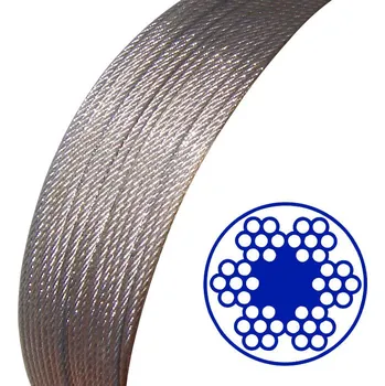 Lany Lanko ocelové opláštěné PVC 3,0mm / 4,0mm včetně PVC 42 drátů ZB