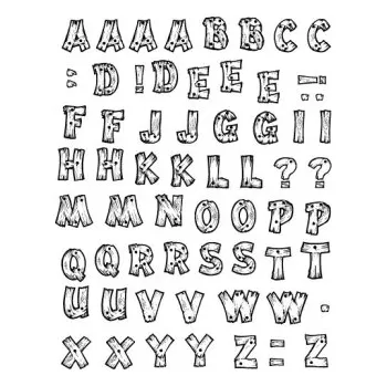 Dětské razítko Razítka gelová - Gelová razítka - ABECEDA