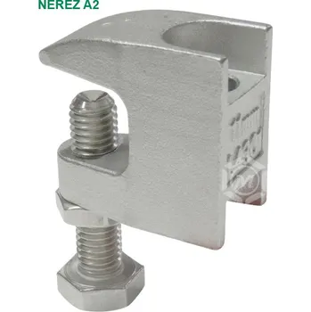 Stavební profil A2 Svorka na "I" TKL NEREZ V2A