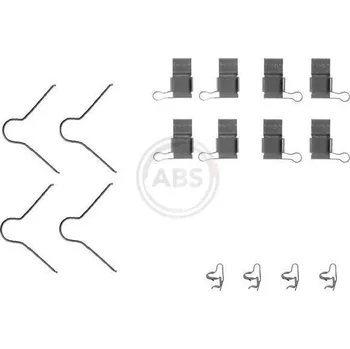 Přislušenství brzdového systému Sada příslušenství, obložení kotoučové brzdy A.B.S. ABS1089Q