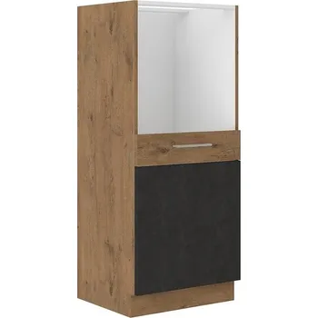 Kuchyňská skříňka Kuchyňská skříňka pod troubu Woodline 60 DP-145 1F BB, Barva: Dub lancelot / matera MIRJAN 5902928945744