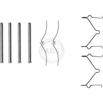 Přislušenství brzdového systému Sada příslušenství, obložení kotoučové brzdy A.B.S. ABS1124Q