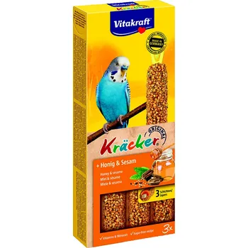 Pro ptáka Kracker VITAKRAFT Sittich Honey & Sesam 3ks