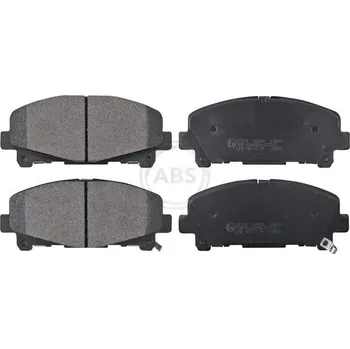 Brzdová destička Sada brzdových destiček, kotoučová brzda A.B.S. ABS37721