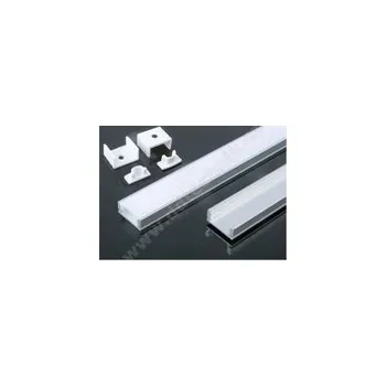 LED lišta LO 387A Hliníková lišta-profil pro LED pásek 8-10mm, délka 2m
