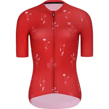 cyklistický dres RIVANELLE Cyklistický dres s krátkým rukávem - METTLE LADY - červená XS