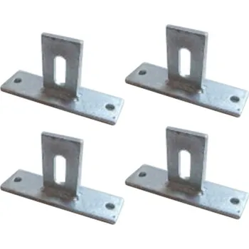 Příslušenství pro plot Držák plotového pole 30x60x5 žárově pozinkovaný 4ks